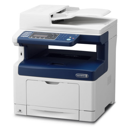Máy in Xerox DocuPrint M355df, In, Scan, Copy, Fax, Network, Duplex, Laser trắng đen