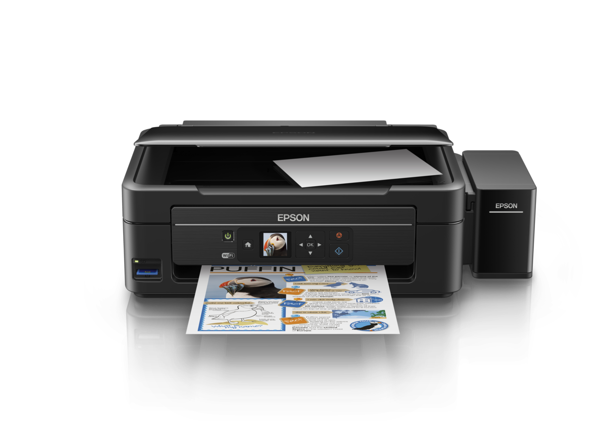 Máy in Epson L485, In phun màu tiếp mực ngoài chính hãng