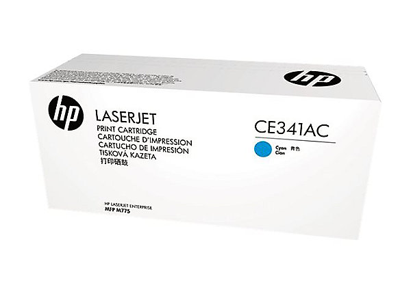 Mực in HP CE341AC Cyan Original Laserjet Toner Cartridge (CE341AC)