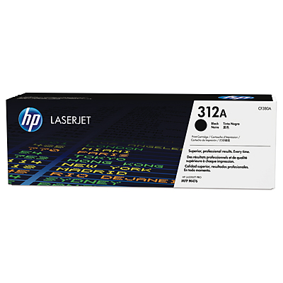 Mực in Laser màu đen HP 312A Black Original LaserJet Toner Cartridge (CF380A)